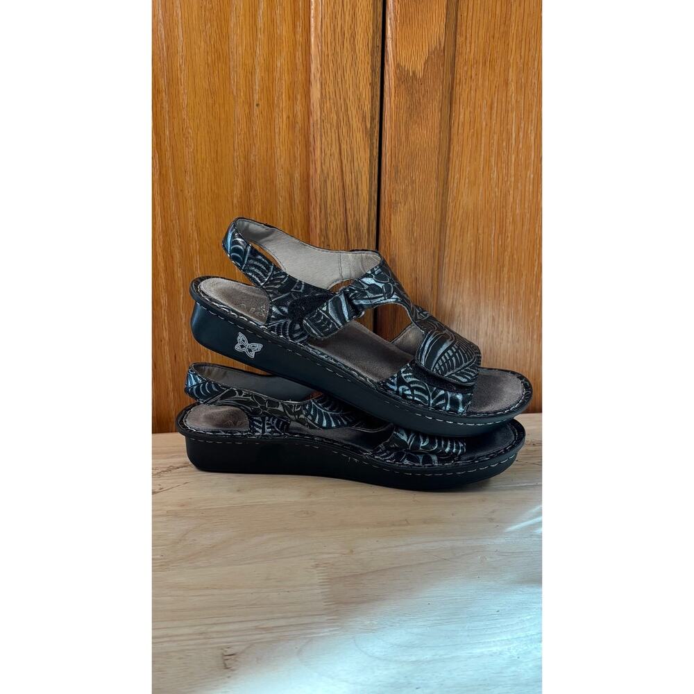 Alegria Camille comfort arch support leather Sandals shoes - Picture 5 of 11